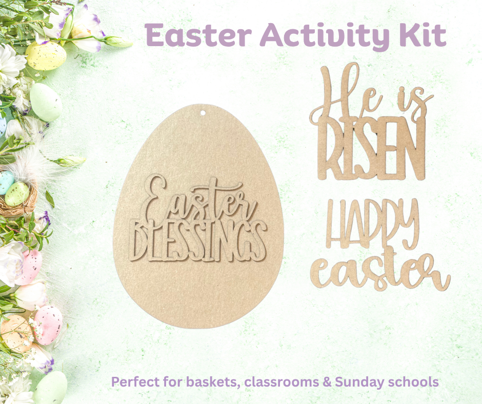 DIY Easter Activity Kit – Egg or Bunny